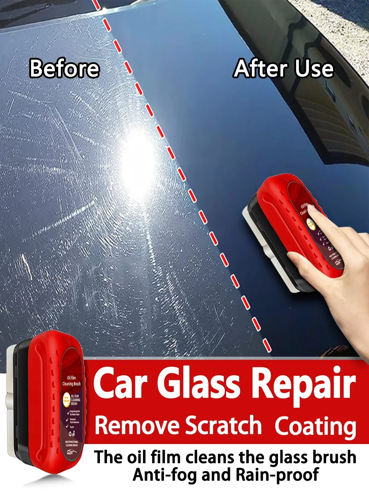 Cepillo de Limpieza Vidrio Empañado S/c